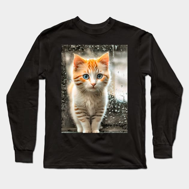 Beautiful Cats Cute Kittens Long Sleeve T-Shirt by PlanetMonkey